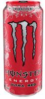 MONSTER Energy Ultra Red lattina cl.500