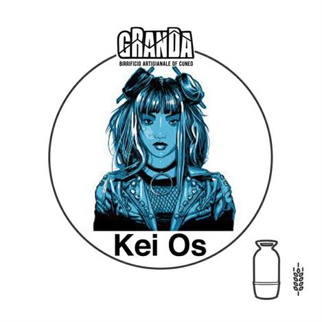 Birra Kei Os BIRRIFICIO DELLA GRANDA lt.20 Fusto Plastica Key Keg