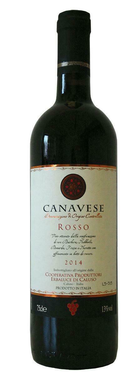 Rosso Canavese 2023 DOC PRODUTTORI ERBALUCE CALUSO cl.75