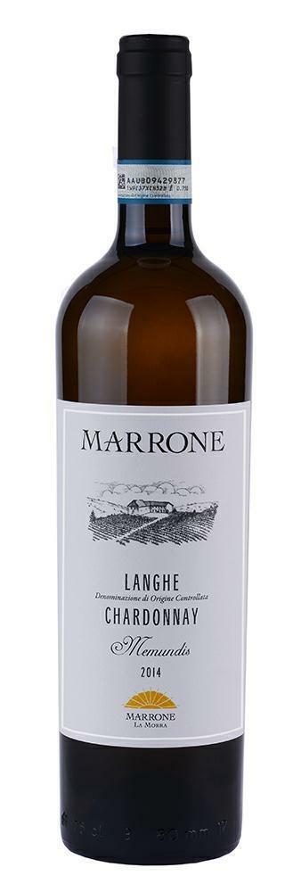 Chardonnay Langhe Memundis DOC 2022 GIAN PIERO MARRONE cl.75